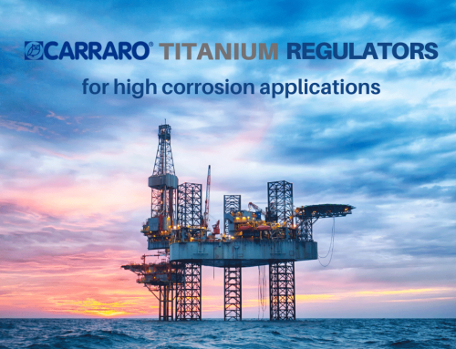 Titanium regulators valves CARRARO